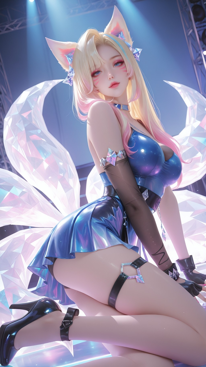kda ahri 02-pixiv插画-作品交流服务