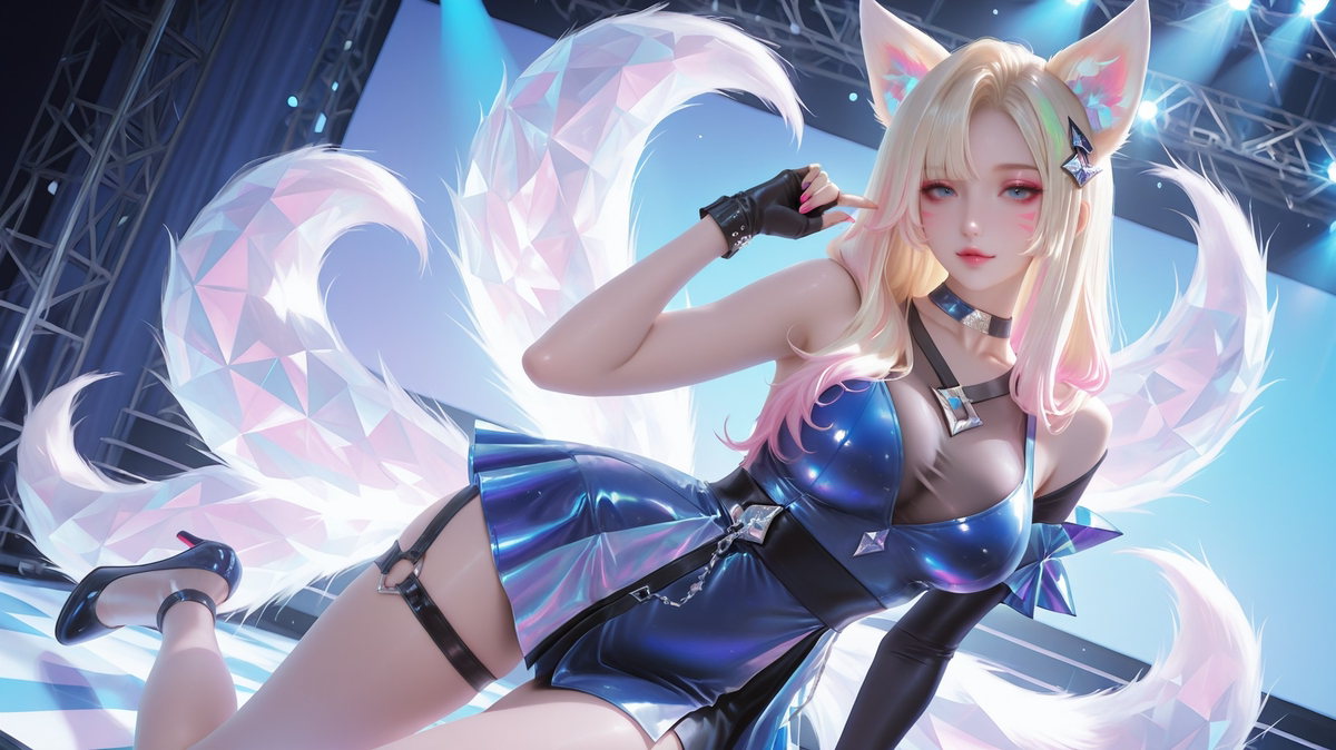 kda ahri 02-pixiv插画-作品交流服务