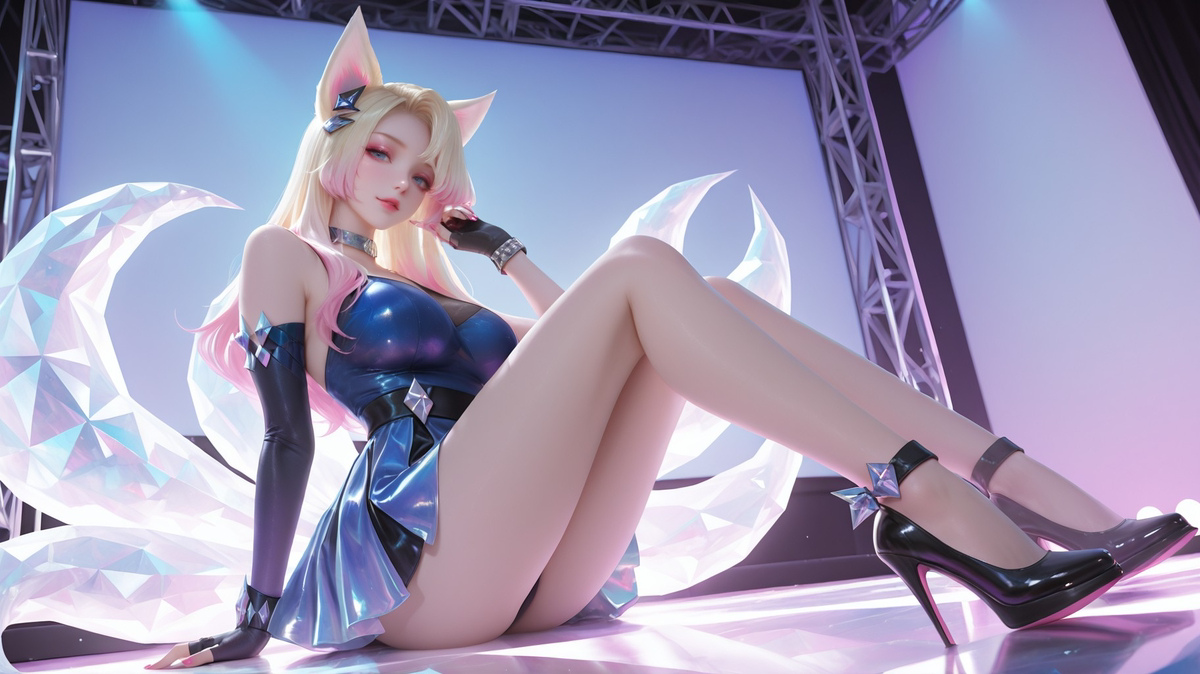 kda ahri 02-pixiv插画-作品交流服务