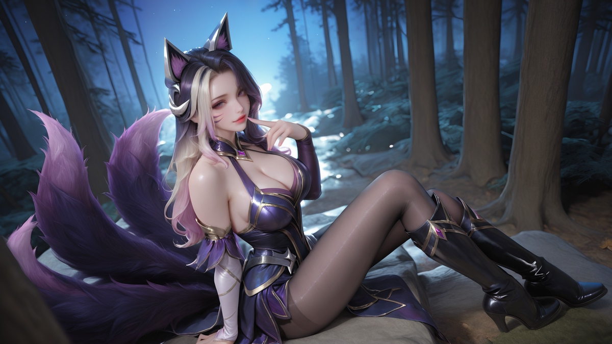 coven ahri-pixiv插画-作品交流服务