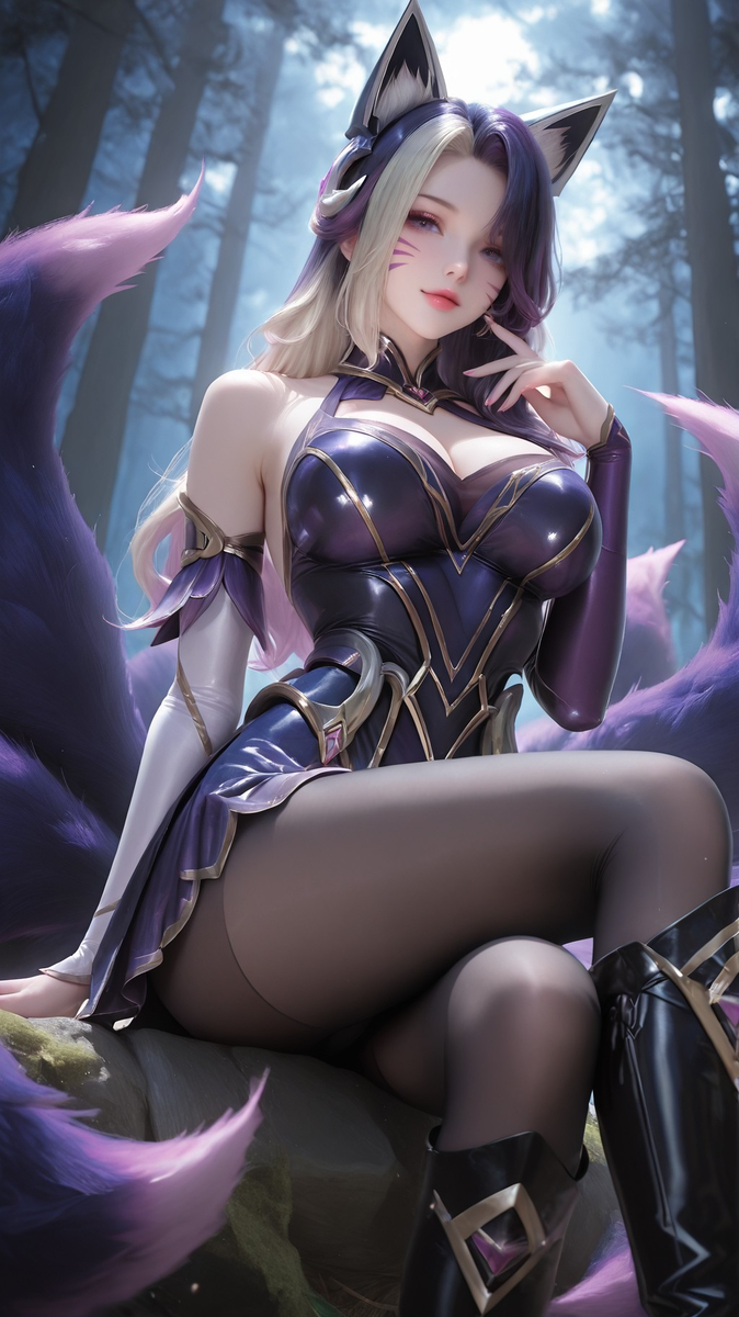 coven ahri-pixiv插画-作品交流服务