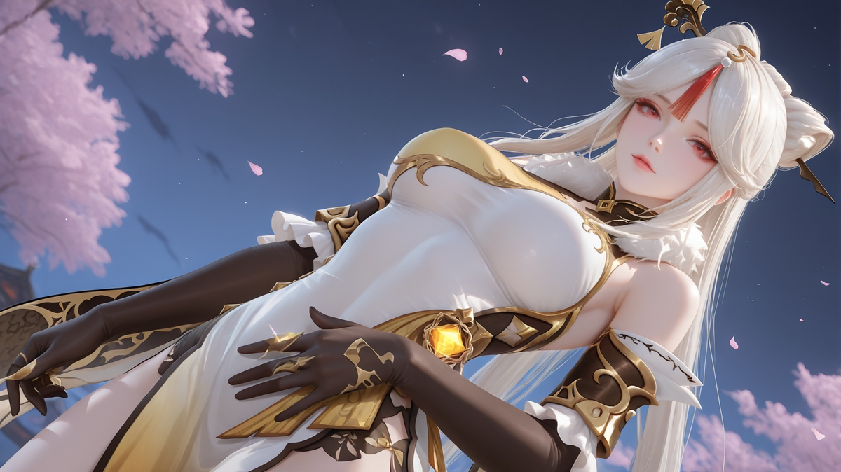 ningguang-pixiv插画-作品交流服务