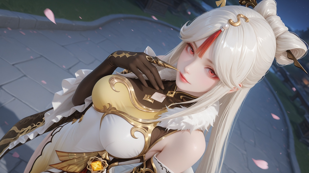 ningguang-pixiv插画-作品交流服务