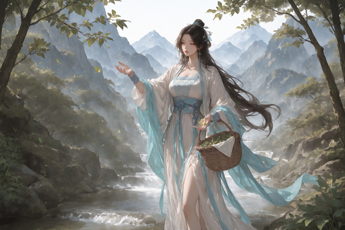 林间仙子-pixiv插画-作品交流服务