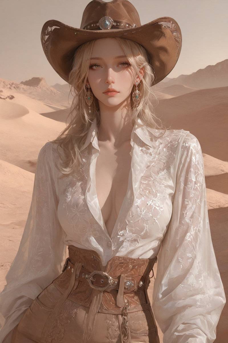 牛仔-pixiv插画-作品交流服务