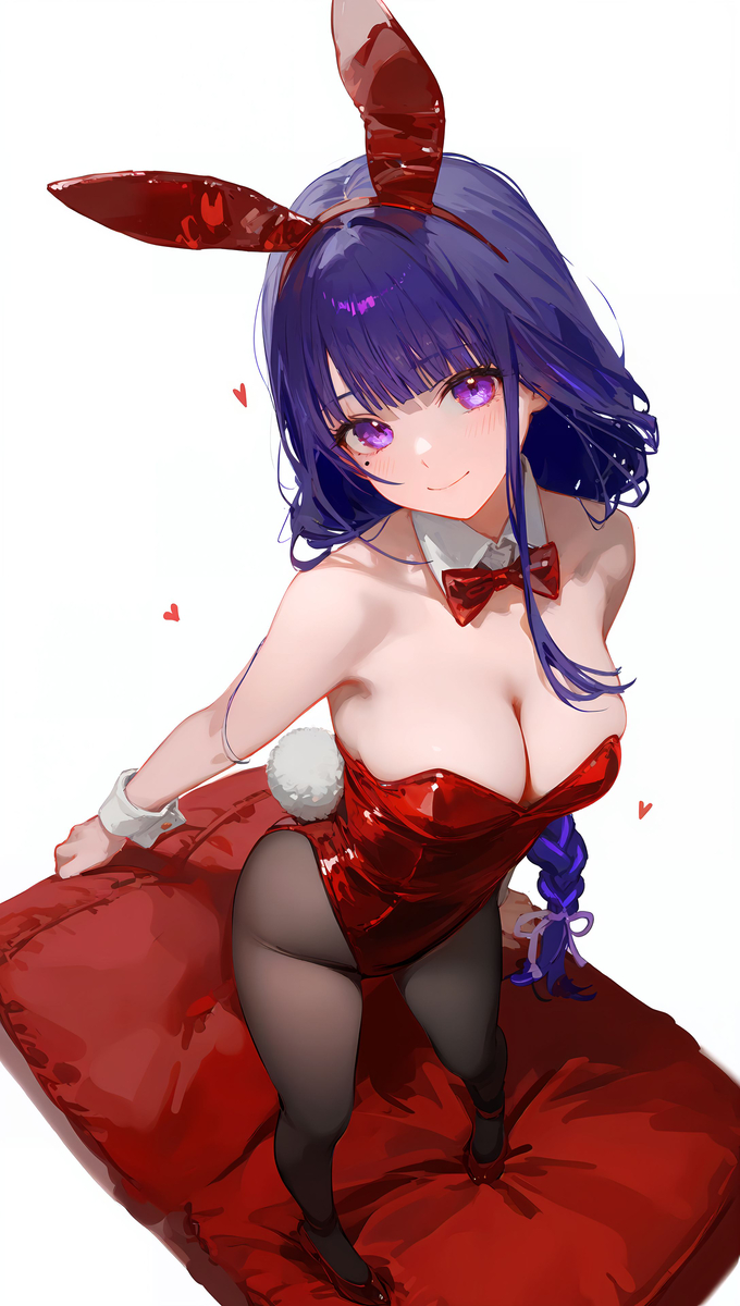 雷电将军-侍寝兔女郎-pixiv插画-作品交流服务