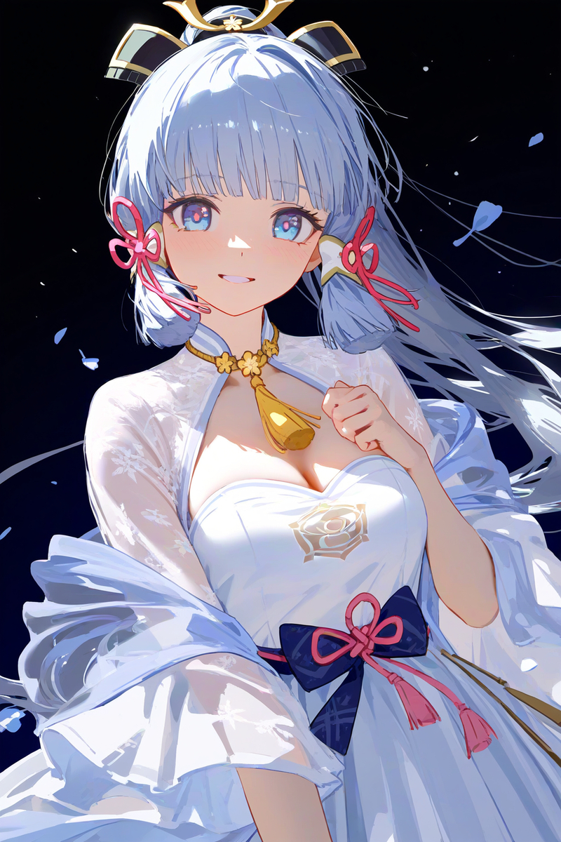 神里绫华-古装-pixiv插画-作品交流服务