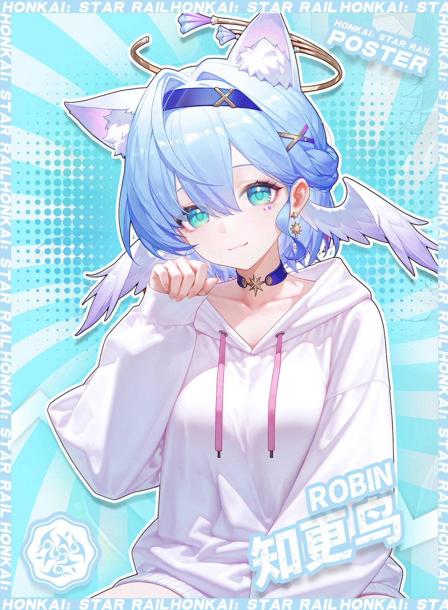 知更鸟猫猫头-robin-pixiv插画-作品交流服务