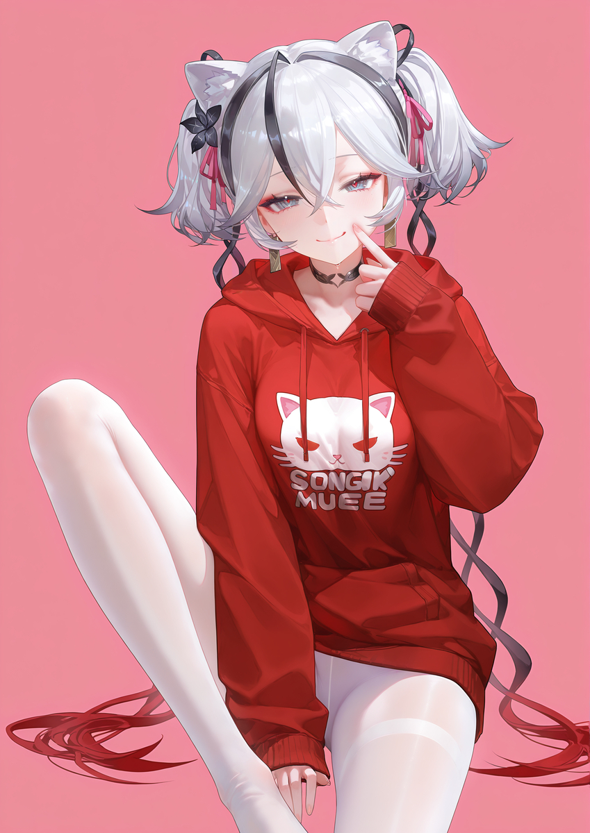 鸣潮 椿 猫娘-pixiv插画-作品交流服务