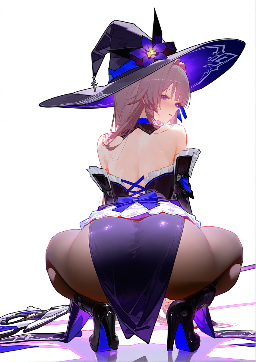 大黑塔-背后位-pixiv插画-作品交流服务