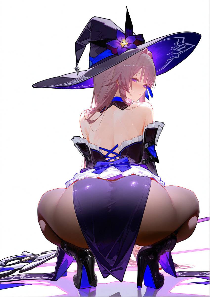 大黑塔-背后位-pixiv插画-作品交流服务