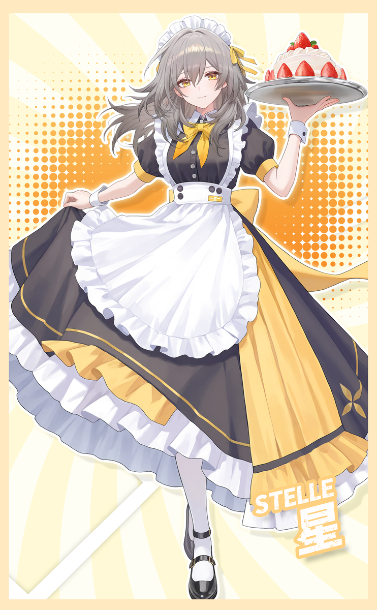 星-女仆时刻-pixiv插画-作品交流服务