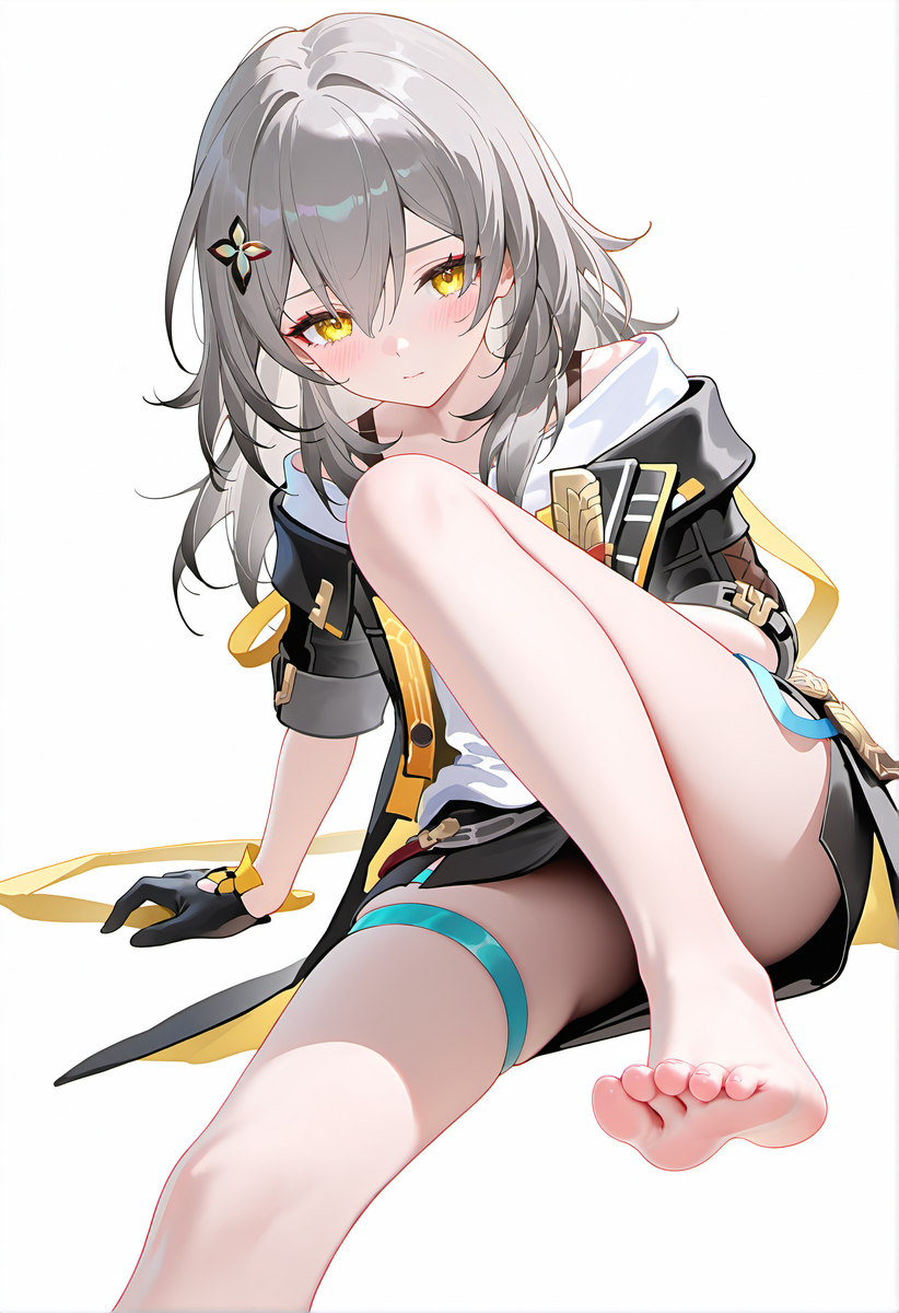 星 裸足 星穹铁道女主-pixiv插画-作品交流服务