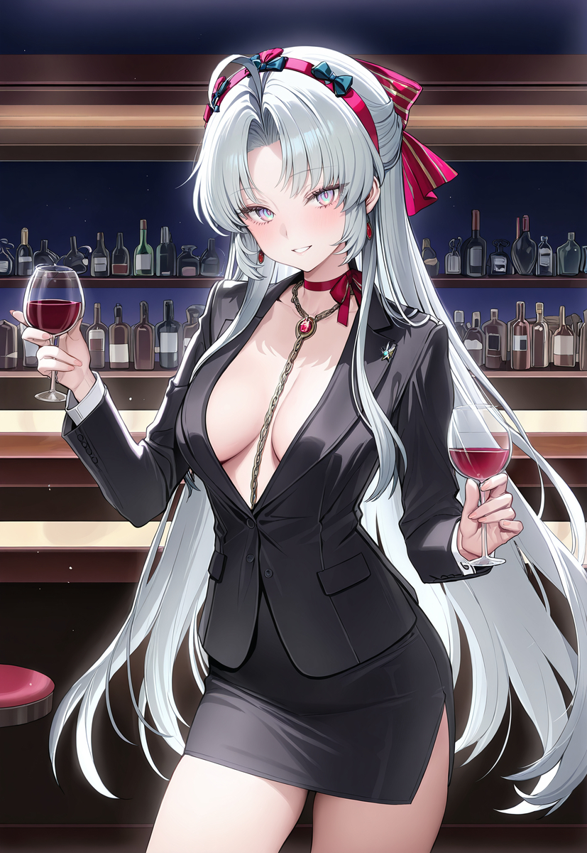 珂莱塔 晚宴 鸣潮-pixiv插画-作品交流服务