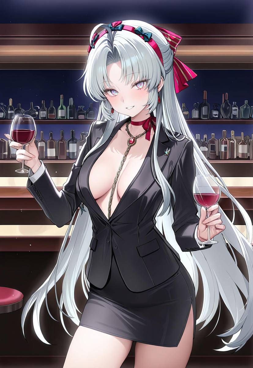 珂莱塔 晚宴 鸣潮-pixiv插画-作品交流服务