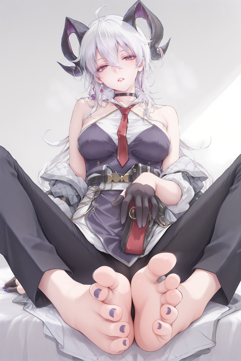 赞妮 足-pixiv插画-作品交流服务