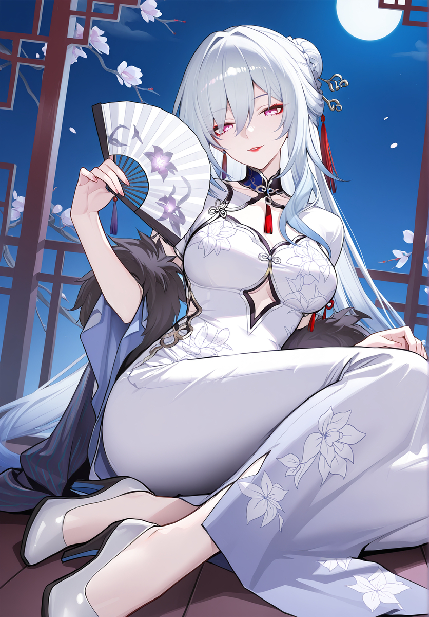 镜流 师尊大人-pixiv插画-作品交流服务