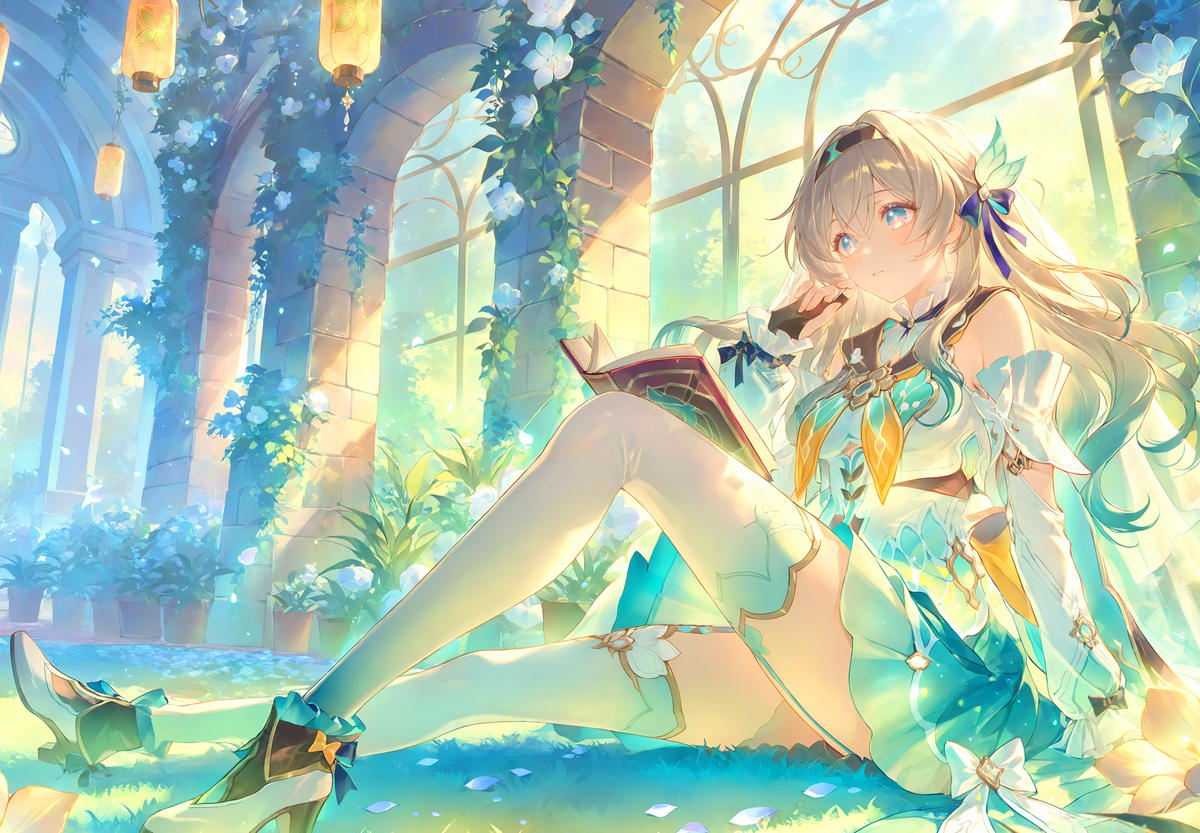 流萤 仲夏夜之梦-pixiv插画-作品交流服务