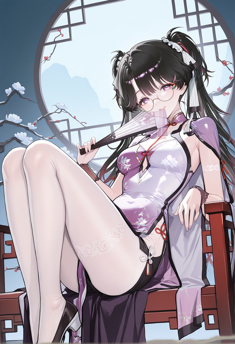 折枝 古装-pixiv插画-作品交流服务