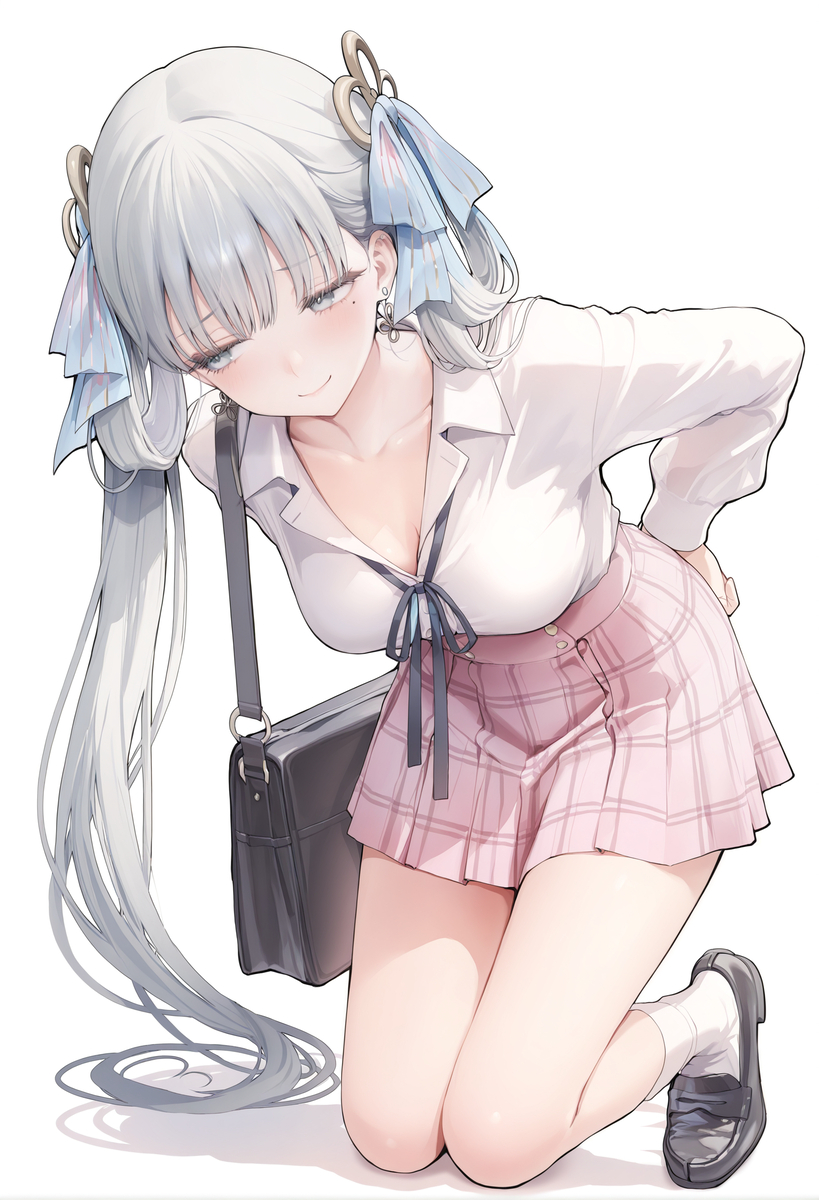 今汐 校服-pixiv插画-作品交流服务