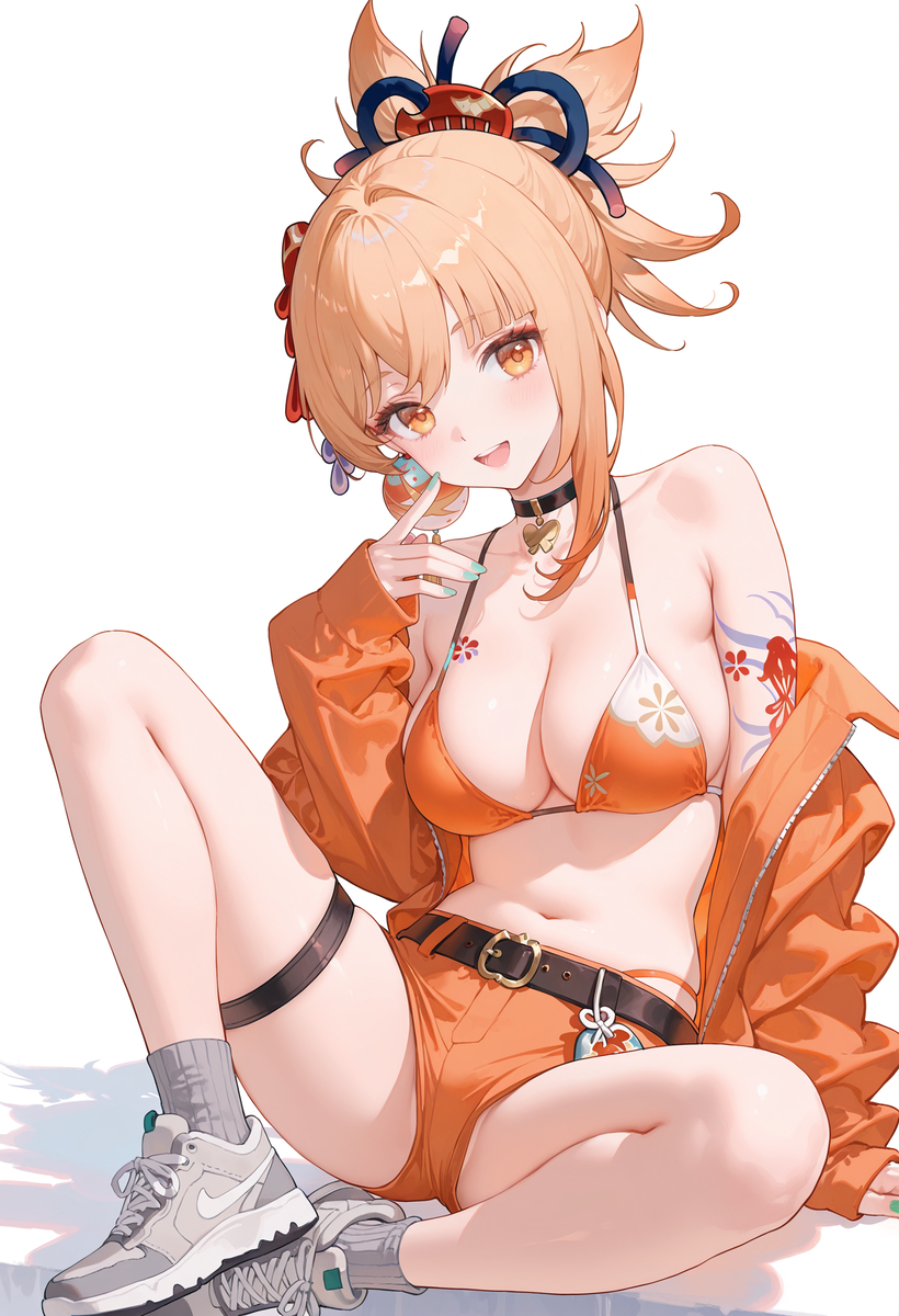 宵宫 泳装时间~-pixiv插画-作品交流服务