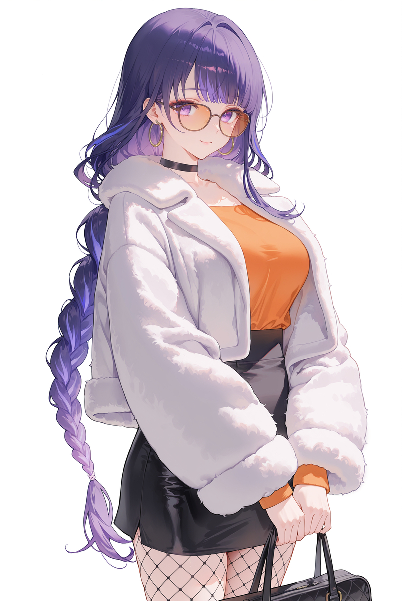 雷电将军的常服-pixiv插画-作品交流服务