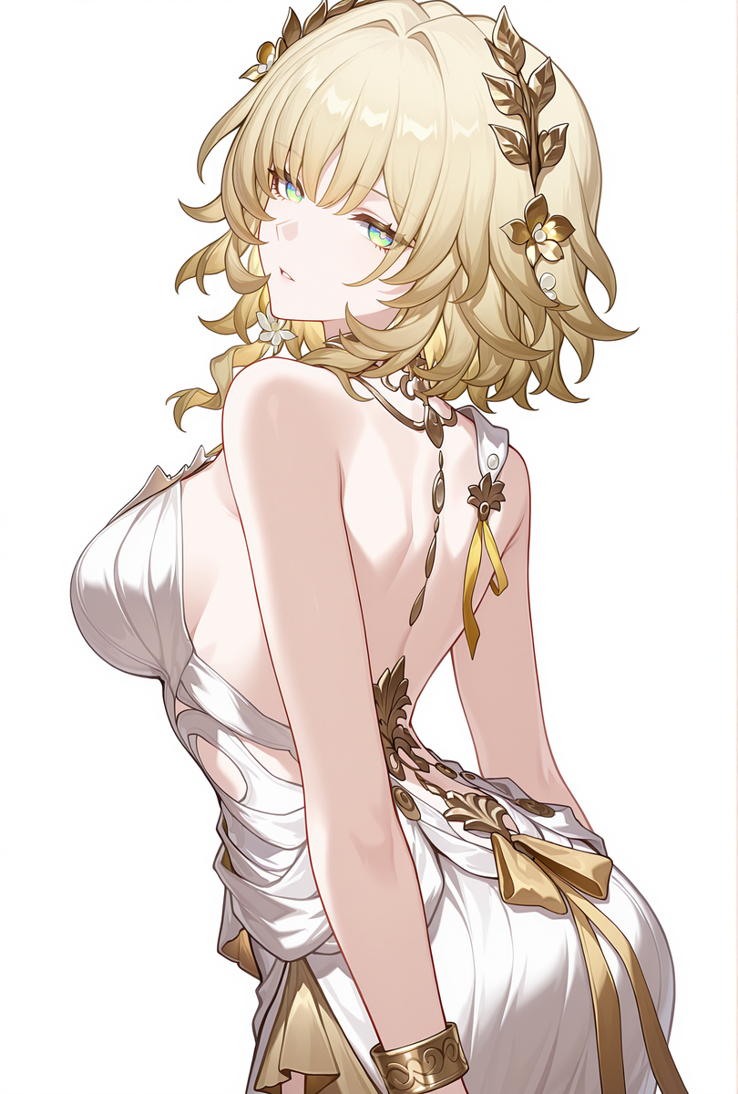 阿格莱雅 背影-pixiv插画-作品交流服务