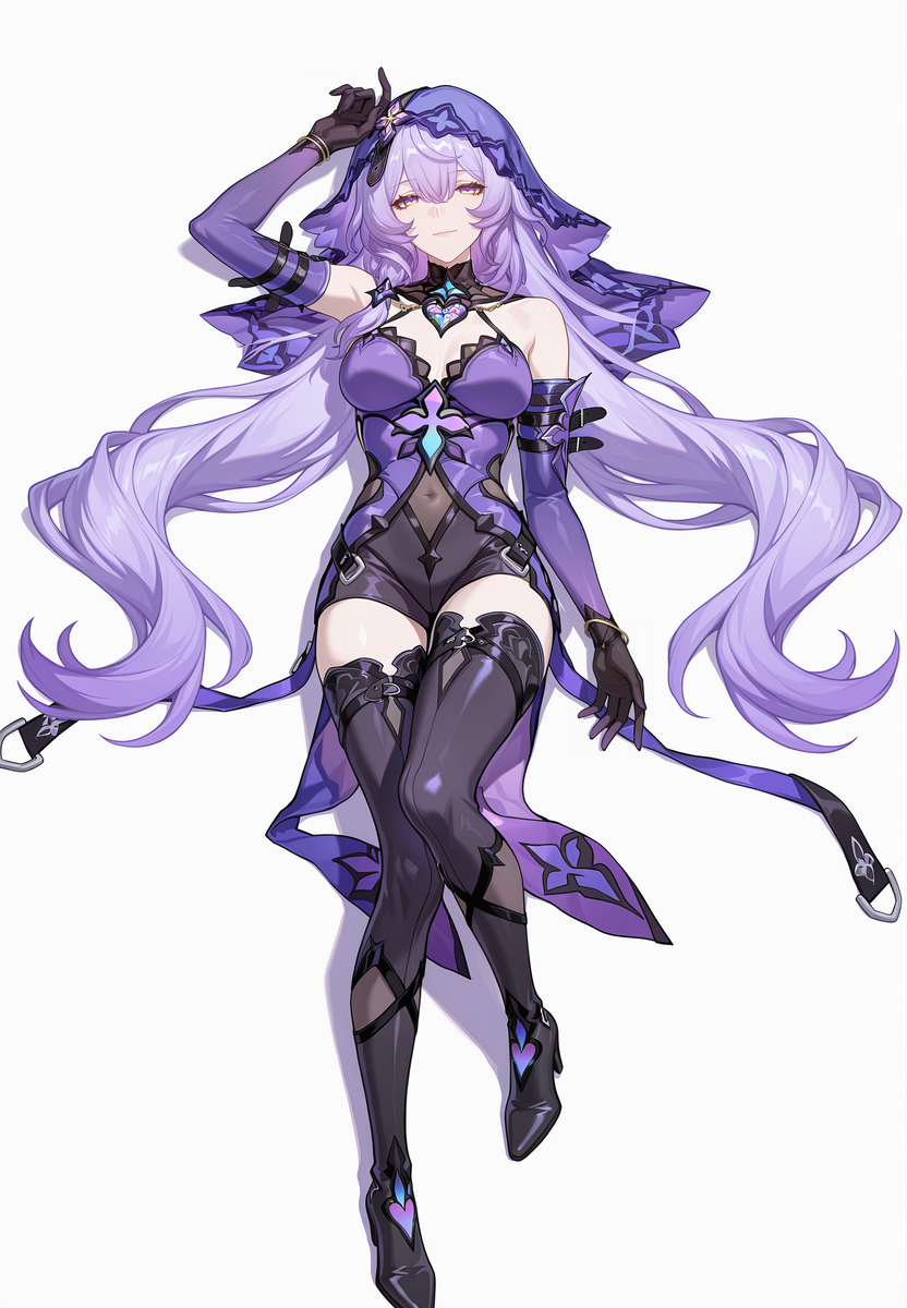 紫色兜帽dot女人-pixiv插画-作品交流服务