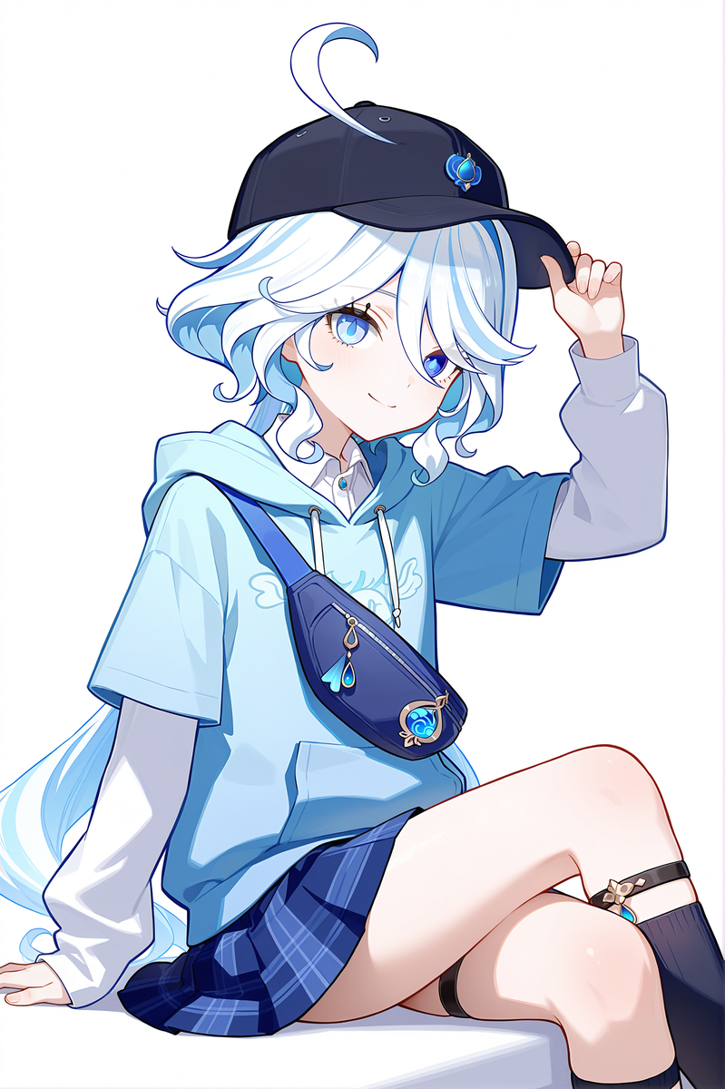 芙芙 休闲-pixiv插画-作品交流服务