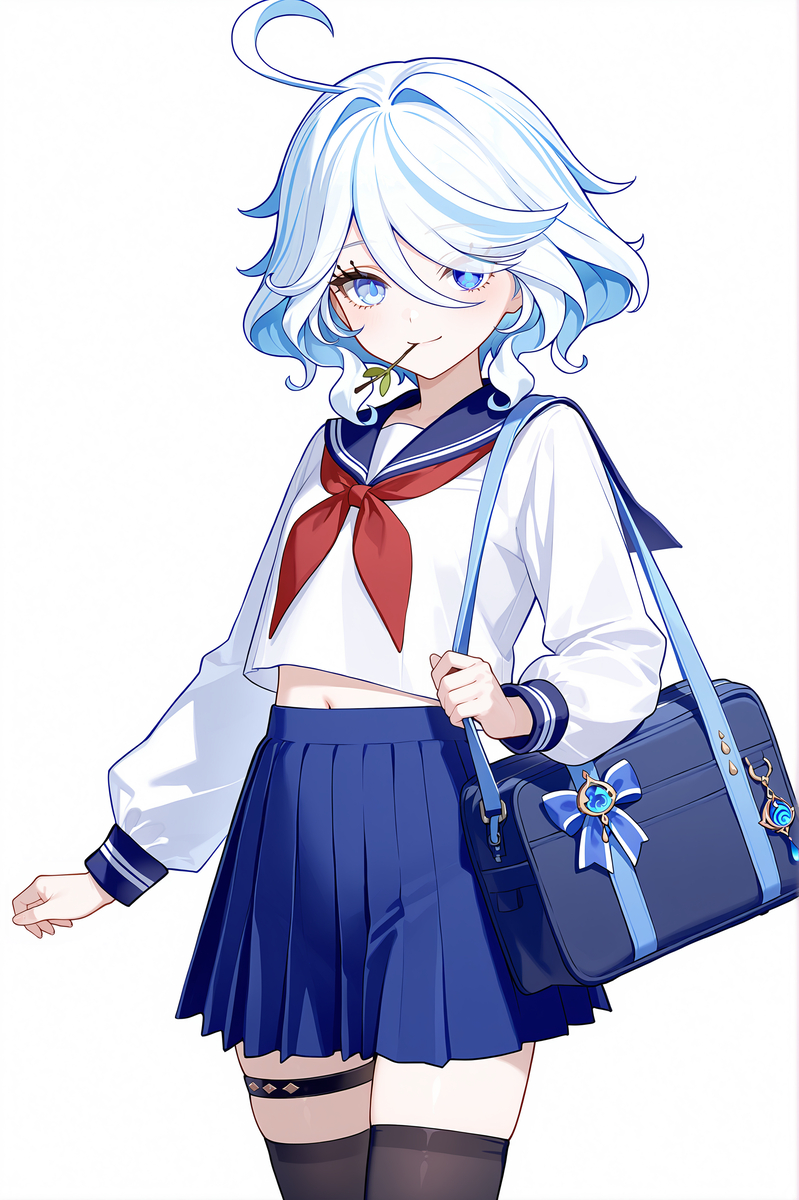 图片[5]-芙宁娜的校园生活-pixiv插画-作品交流服务