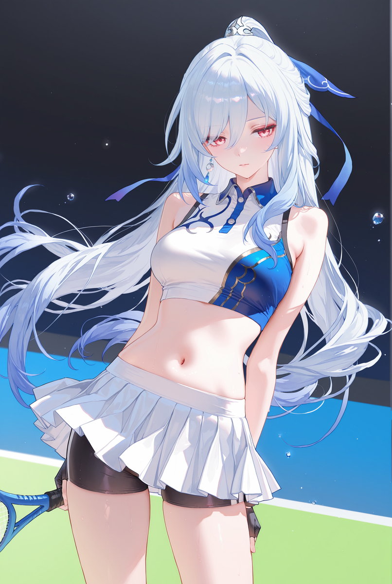 镜流 运动时间-pixiv插画-作品交流服务