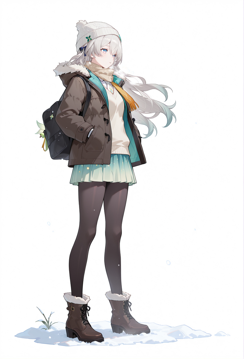 流萤的换装任务-pixiv插画-作品交流服务