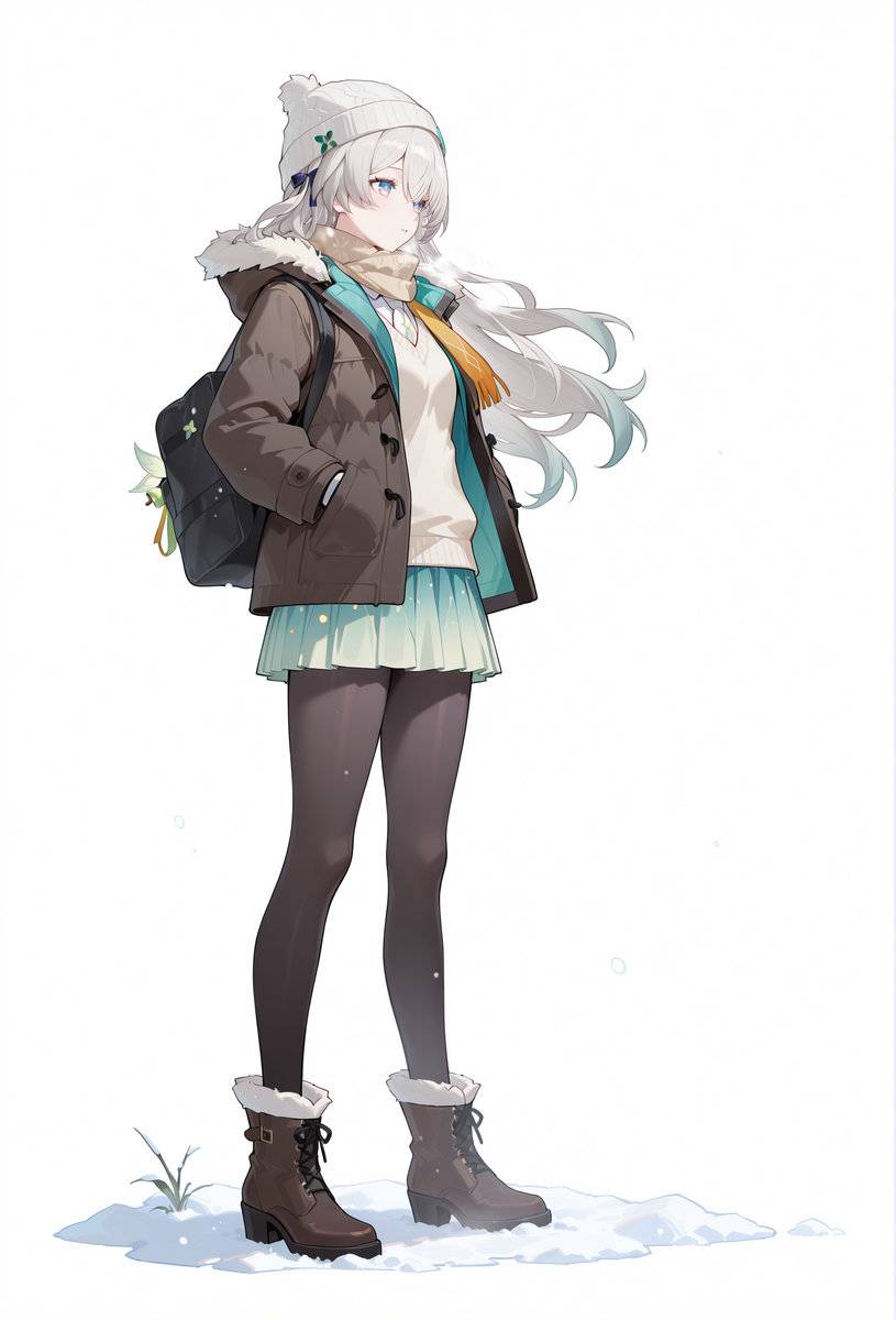 流萤的换装任务-pixiv插画-作品交流服务
