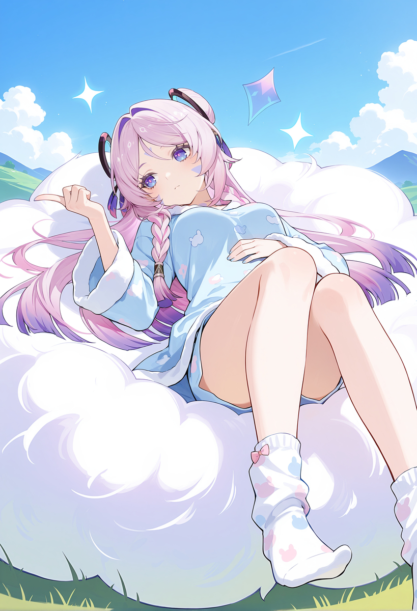 茜特菈莉 晚安-pixiv插画-作品交流服务