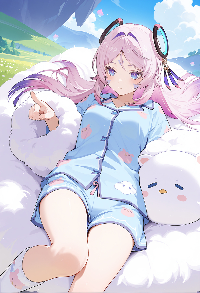 茜特菈莉 晚安-pixiv插画-作品交流服务