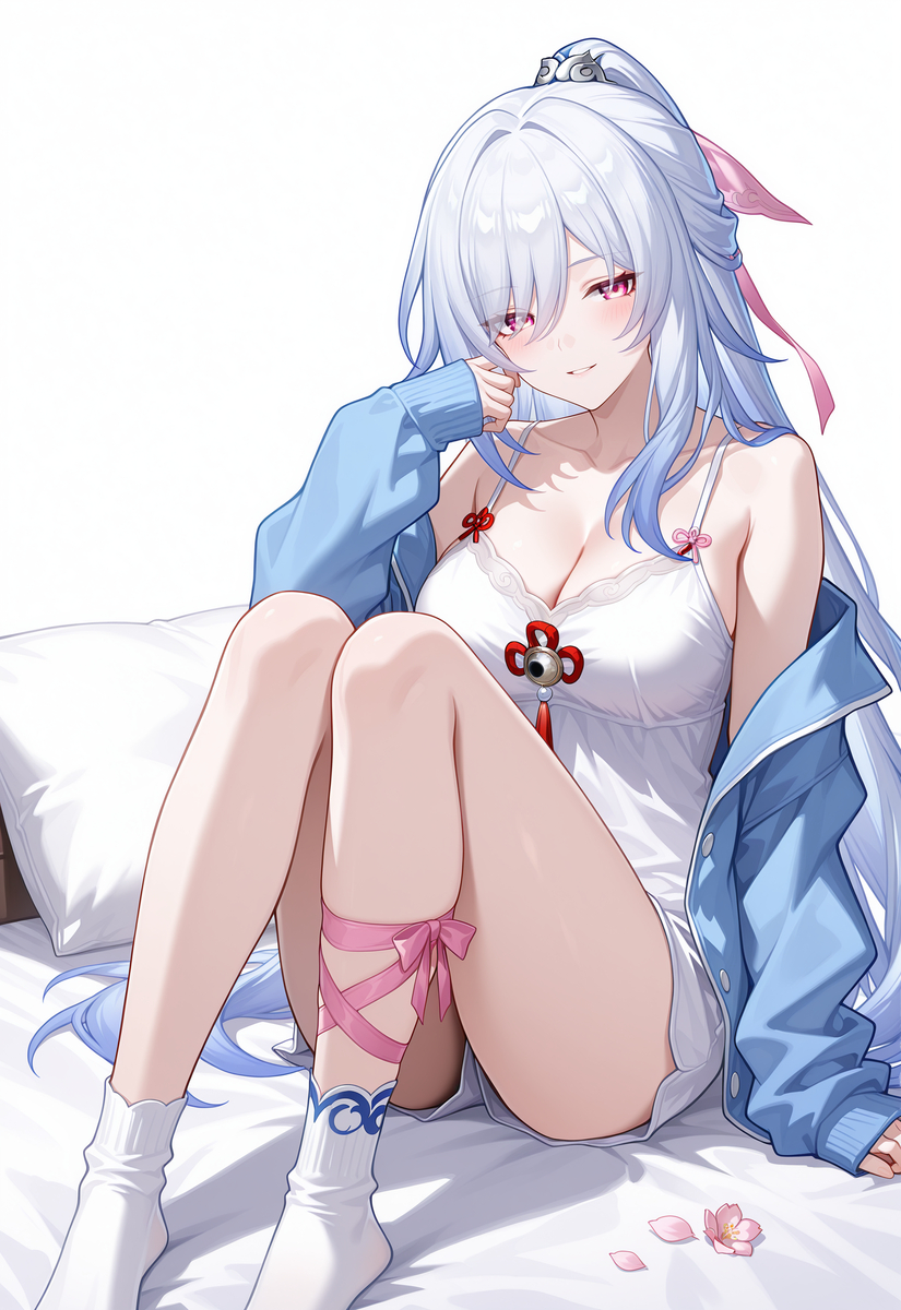 镜流 睡衣-pixiv插画-作品交流服务