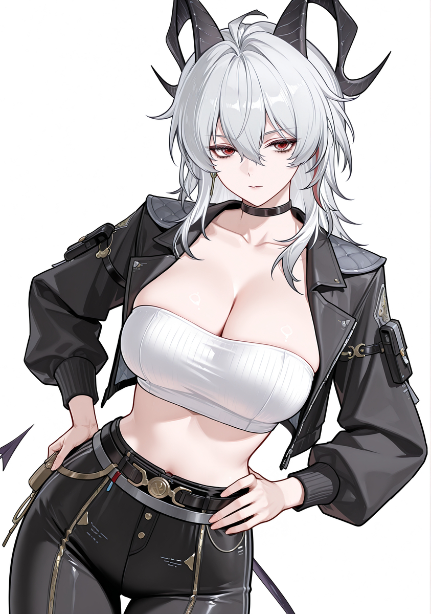 赞妮 上班中-pixiv插画-作品交流服务