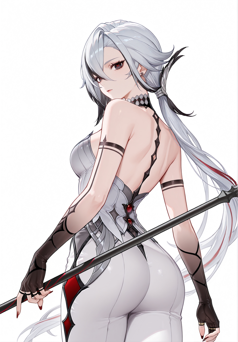 阿蕾奇诺 战斗姿态-pixiv插画-作品交流服务