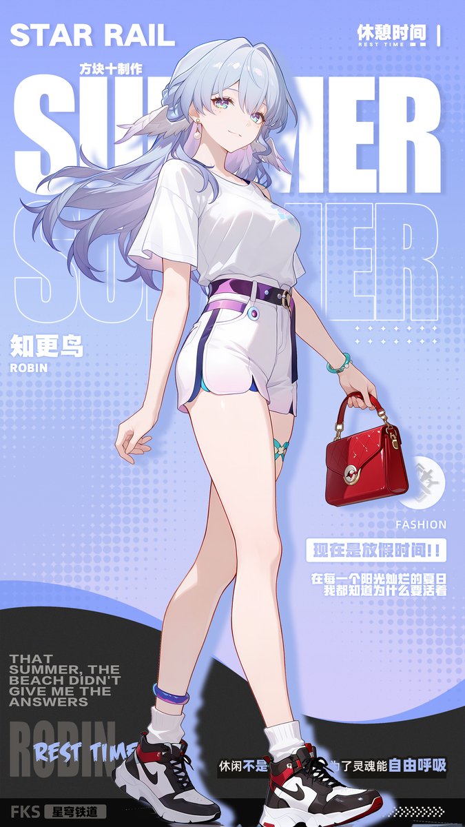 知更鸟 日常服-pixiv插画-作品交流服务