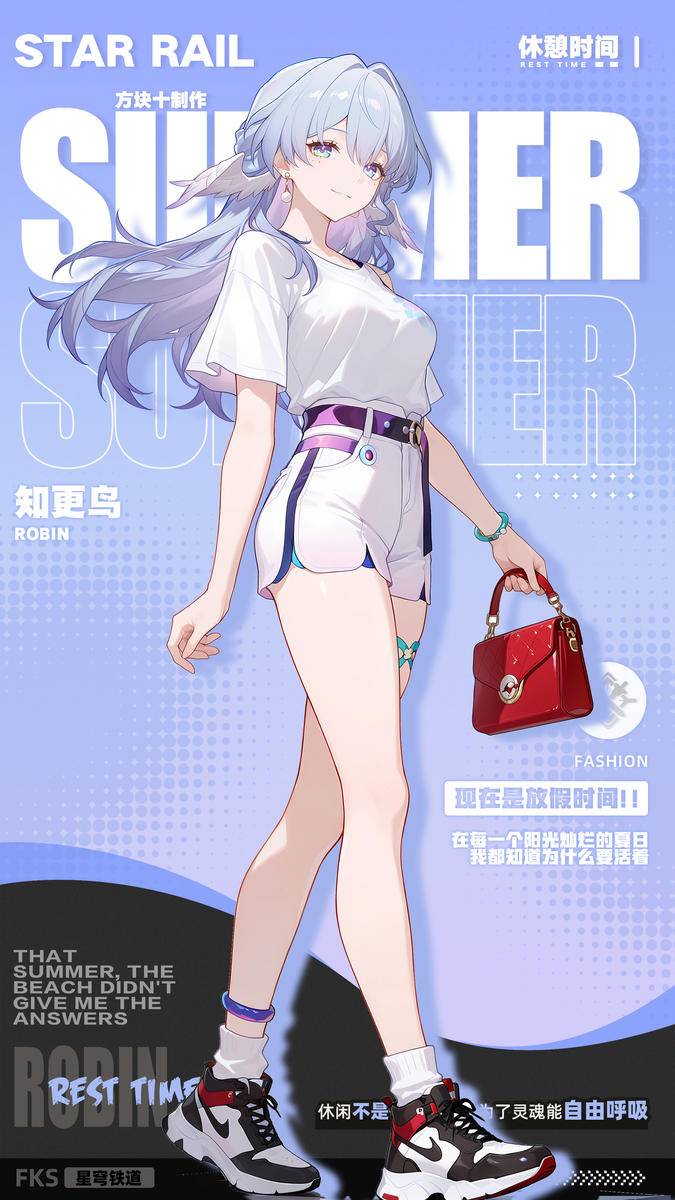 知更鸟 日常服-pixiv插画-作品交流服务