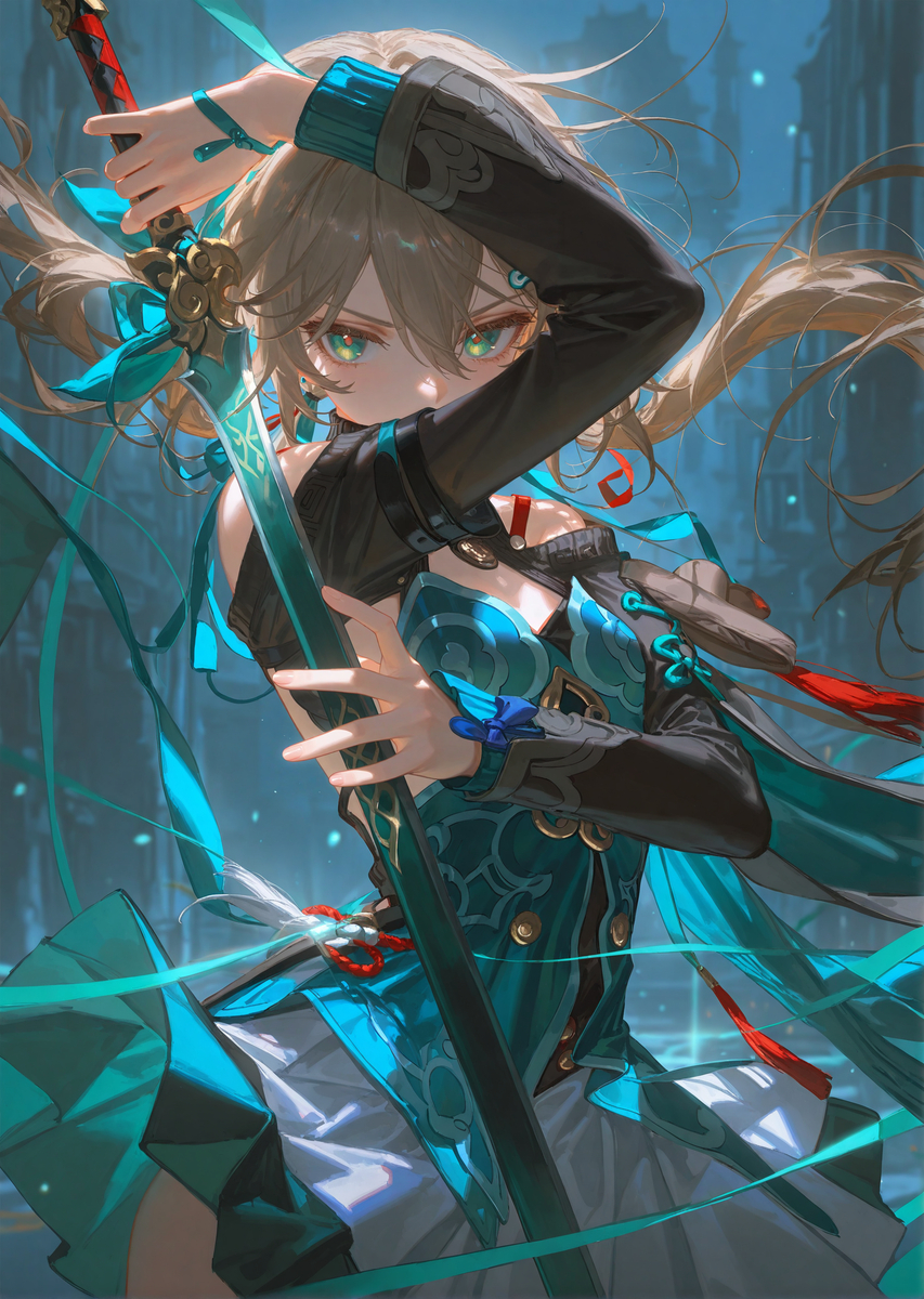 符玄 青雀 剑意-pixiv插画-作品交流服务