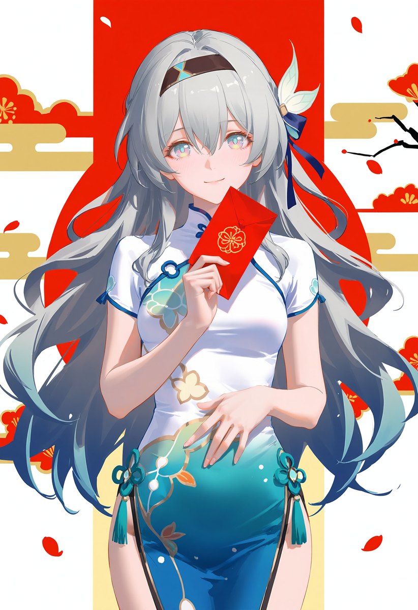 元旦快乐 流萤-pixiv插画-作品交流服务