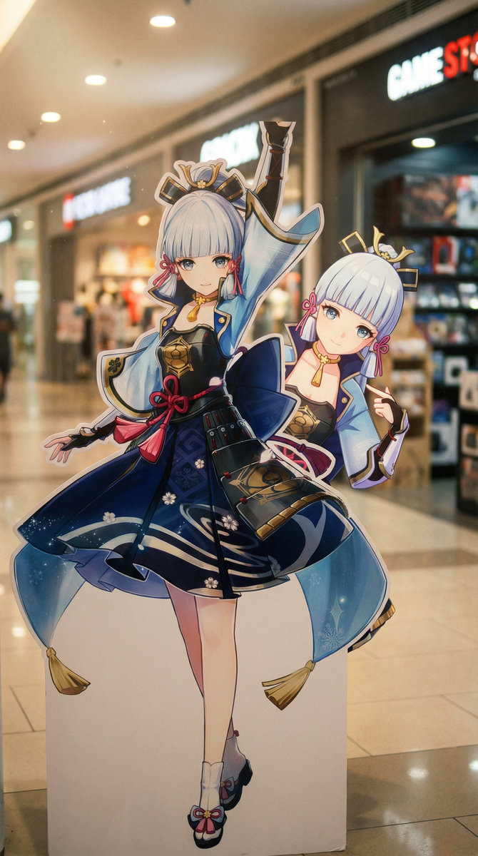 当雷电将军出现在现实世界-pixiv插画-作品交流服务