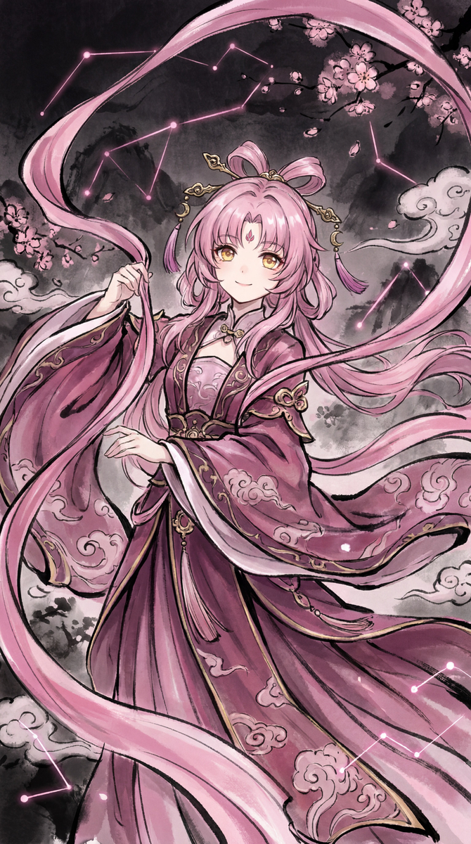 墨染江湖 符玄-pixiv插画-作品交流服务