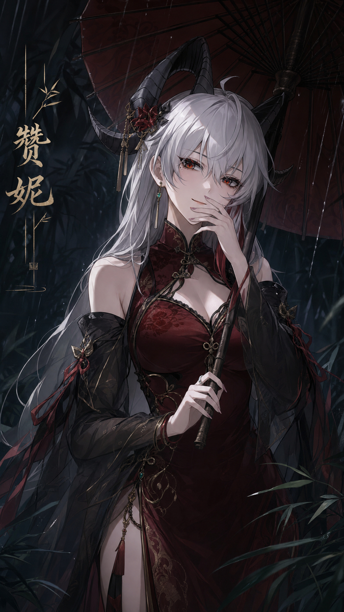 图片[10]-鸣潮 旗袍佳人系列-pixiv插画-作品交流服务