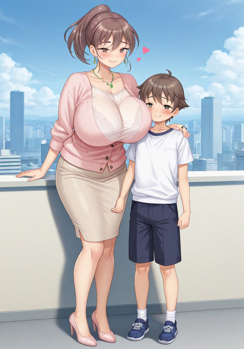 真弓&ショタ-pixiv插画-作品交流服务