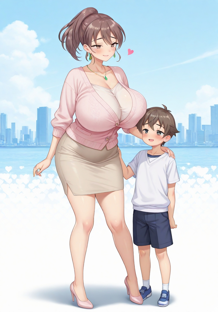 真弓&ショタ-pixiv插画-作品交流服务