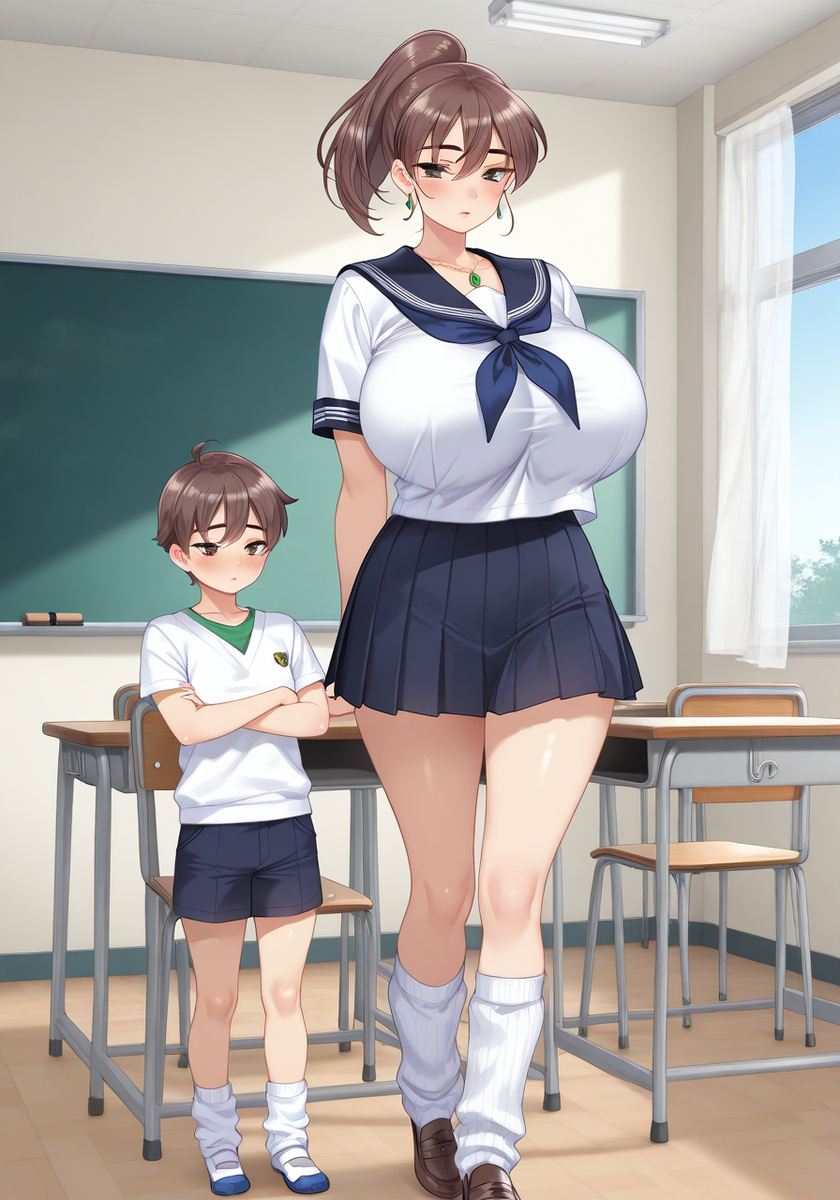 真弓&ショタ-pixiv插画-作品交流服务