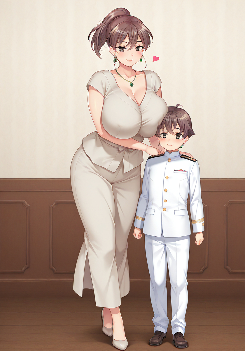 真弓&ショタ-pixiv插画-作品交流服务