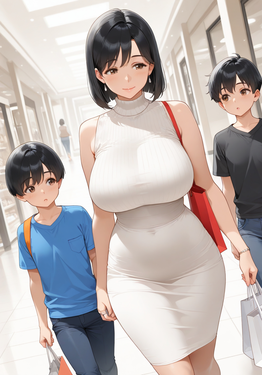 ママのお買い物♡ / KanoMommy's Shopping-pixiv插画-作品交流服务